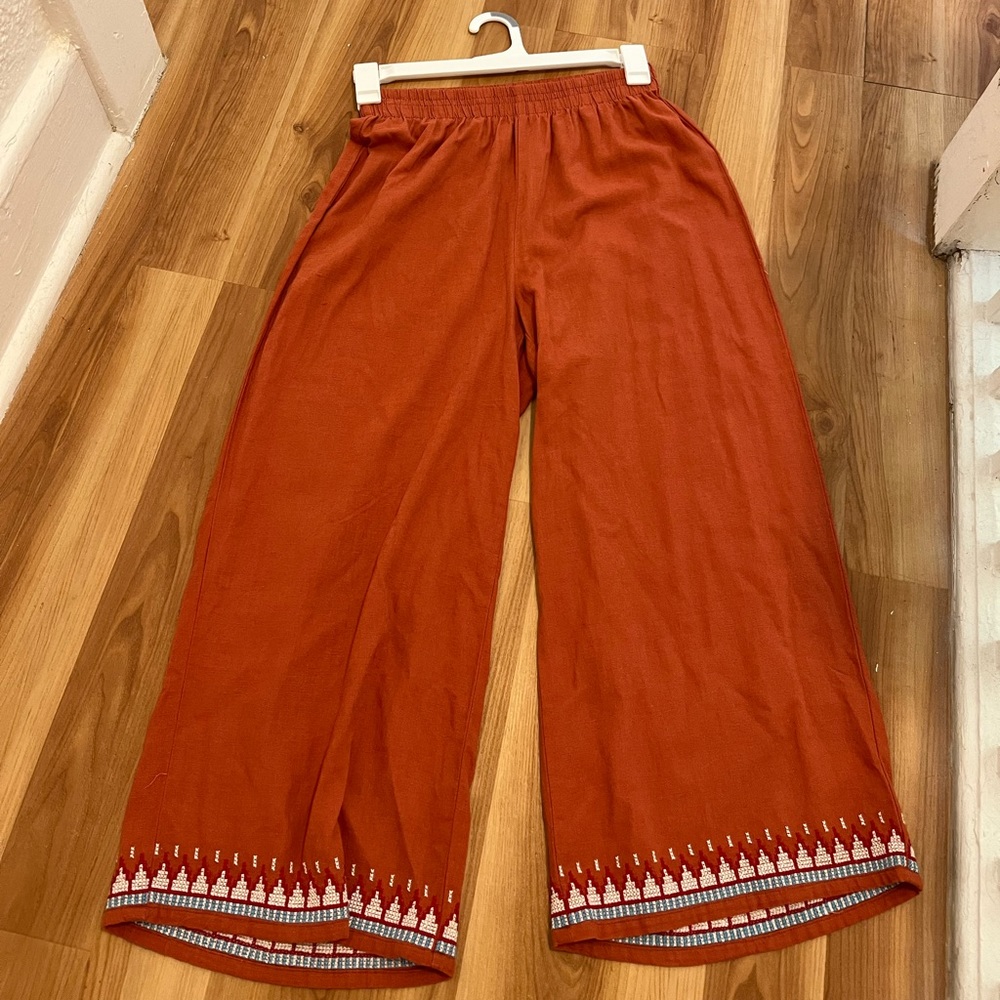 Linen design pants